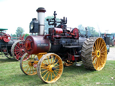Russell steam tractor