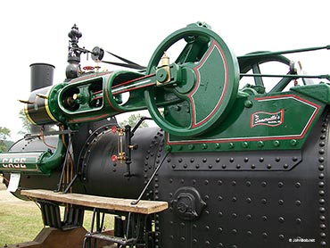 CASE stationary steam engine