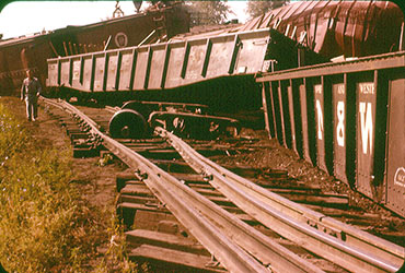 Train Wreck - Gibsonburg, Ohio