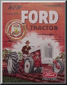 Ford tractor ad