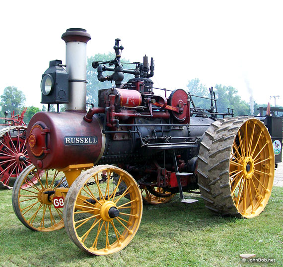 Russell Steam Tractor