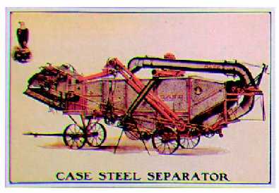 CASE separator - threshing machine