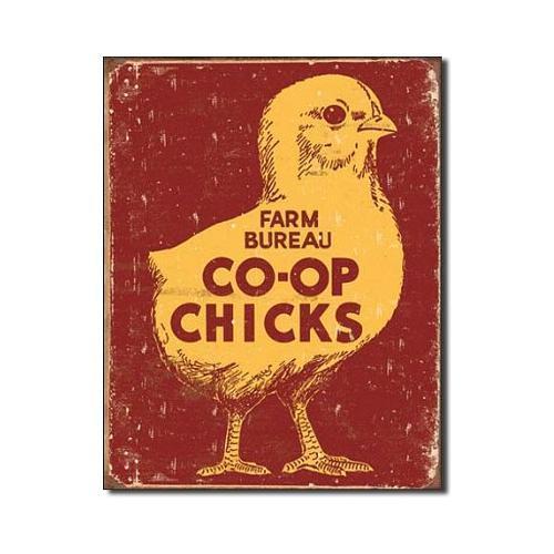 Co-op Chicks sign